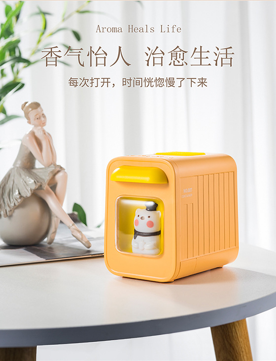 Tianwo Cross-border Creative USB Home Aroma Diffuser, portable automatic aroma diffuser, bedroom essential oil container aroma diffuser pic 8