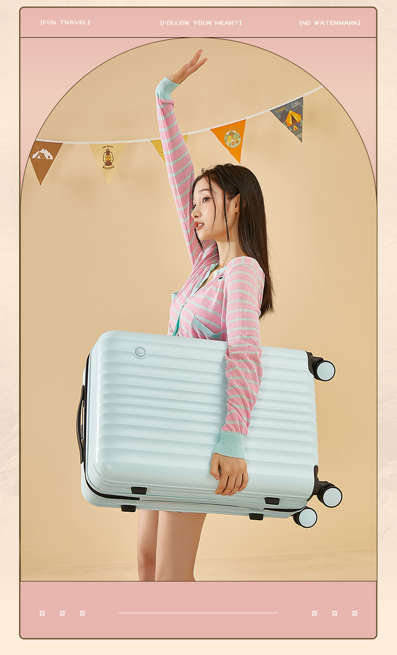行李箱女20寸结实耐用拉杆箱万向轮24新款密码旅行登机箱子女批发详情7