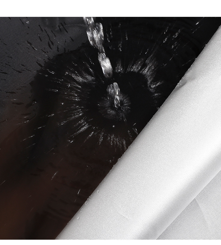 210Dpu涂银牛津布防水全涤纶面料户外帐篷天幕遮阳伞车衣车罩布料详情9