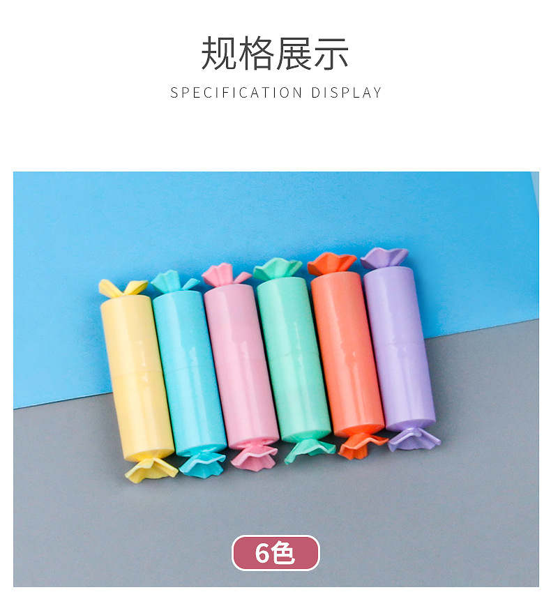 Highlighters, candy-shaped markers, quick-drying colored pens, simple sketches, doodles, paintings, hand-drawn notebooks, students pic 5