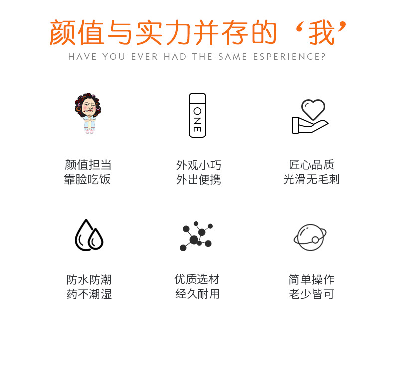 Nordic-style portable medicine box, food-grade plastic mini box, portable medicine box for a whole day pic 3