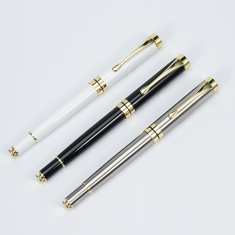 Black gel pens, business gifts, metal signature pens, customized advertising gifts, ballpoint pens, logos, and pens pic 23