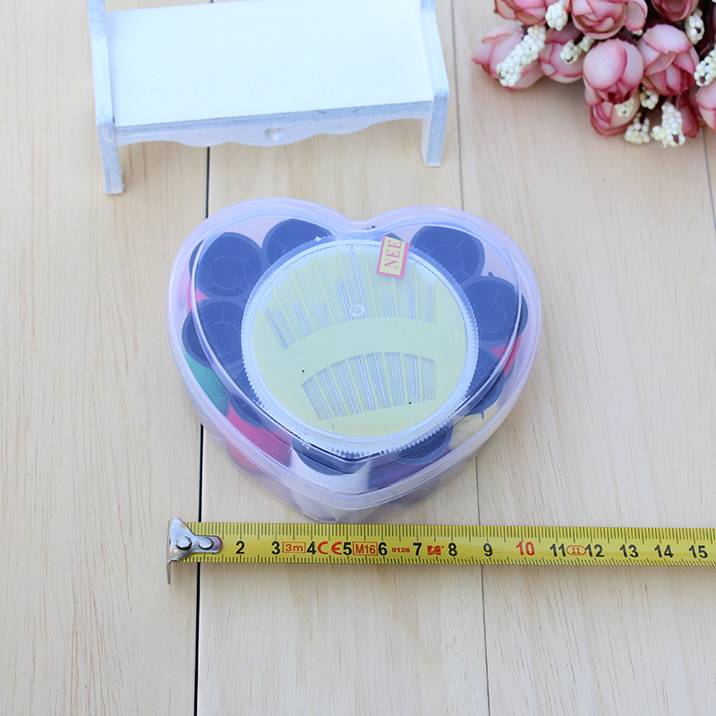 2-yuan store supply, home goods, plastic needle boxes, round box needles, 9 cylindrical thread combination sets, street stall, street stall, one-yuan and two-yuan small commodities and small goods pic 3