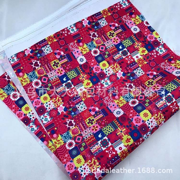 600DPU数码印花 抗拉扯环保PU牛津布 数码印花定制加工一站式服务详情7