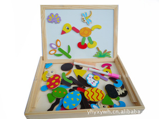 孔明锁 儿童木制玩具 孔明锁鲁班锁全套古典榫卯木制玩具 孔明锁详情8