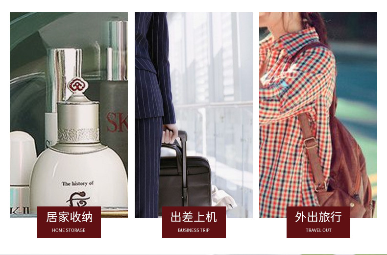 厂家直供可爱猫咪图案化妆包时尚无肩带晚宴包手拿包洗漱包可定详情4
