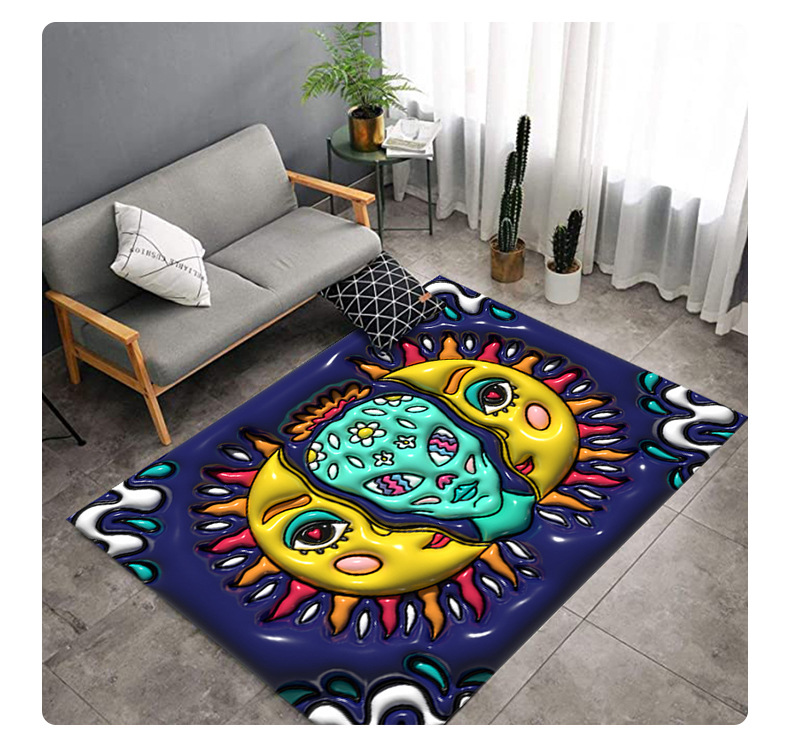 地垫地毯,卧室地毯,沙发茶几垫,客厅地毯,膨胀地毯,跨境地毯