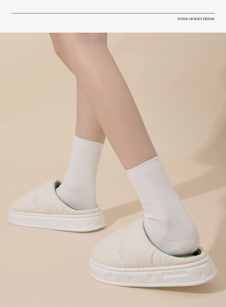 2024新款棉拖鞋男冬季室内居家保暖防滑加绒加厚软底防水棉拖女冬详情9