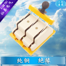 Supply bidirectional switching knife switches for sale, 2P32 double-throw knife king two-phase C32 dual-channel isolation knife switches pic 7