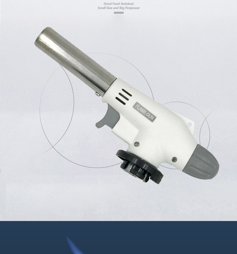 The new 920-card spray gun for barbecuing and roasting pig hair is a portable baking spray gun with a butane high-temperature spray lamp for outdoor use pic 3