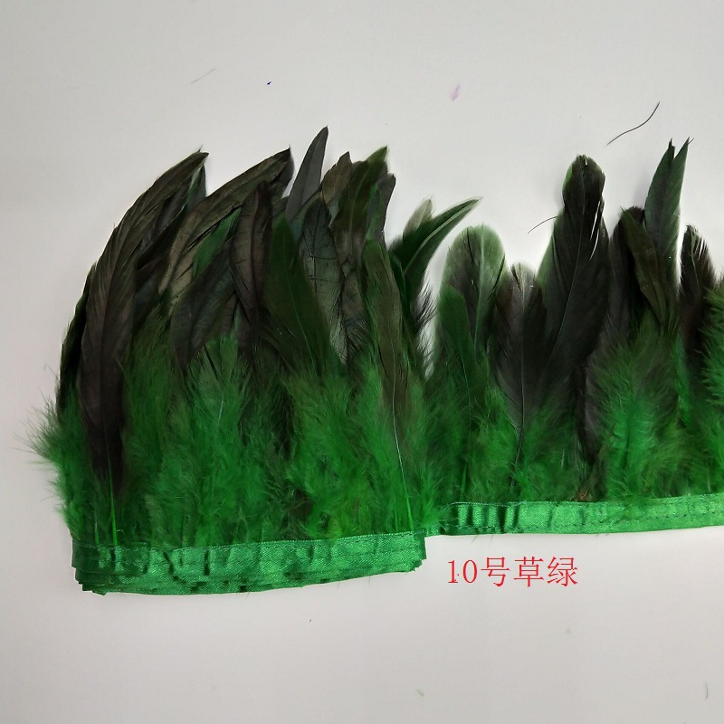 Feather fabric straps, fabric edges, clothing accessories, woolen strips, diy landscape decoration handicrafts and accessories from the manufacturer pic 7