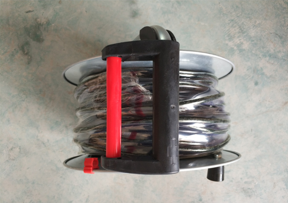 Export 50-meter circular wire, portable industrial wire reels, cable reels, Saudi reels, mobile household wire reels pic 6