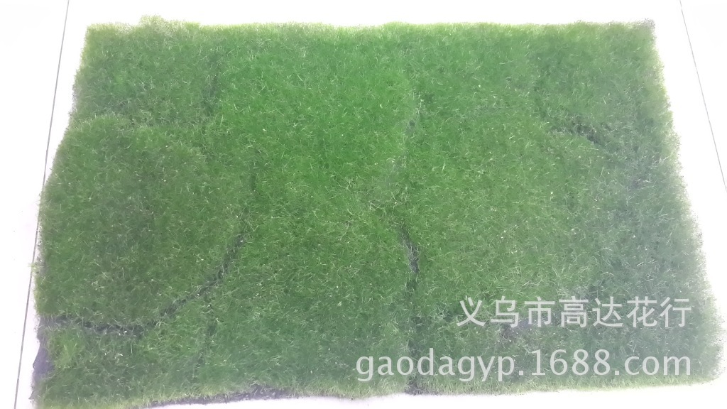 Artificial plant wall, moss skin, plant wall, grass decoration, indoor window display decoration, DIY trendy decoration, lawn pic 33