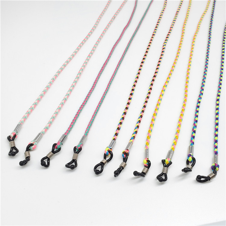 Guochoo nicho premium sentido color gafas cuerda deportes niños máscara cadena auriculares cadena anti-pérdida pic 1