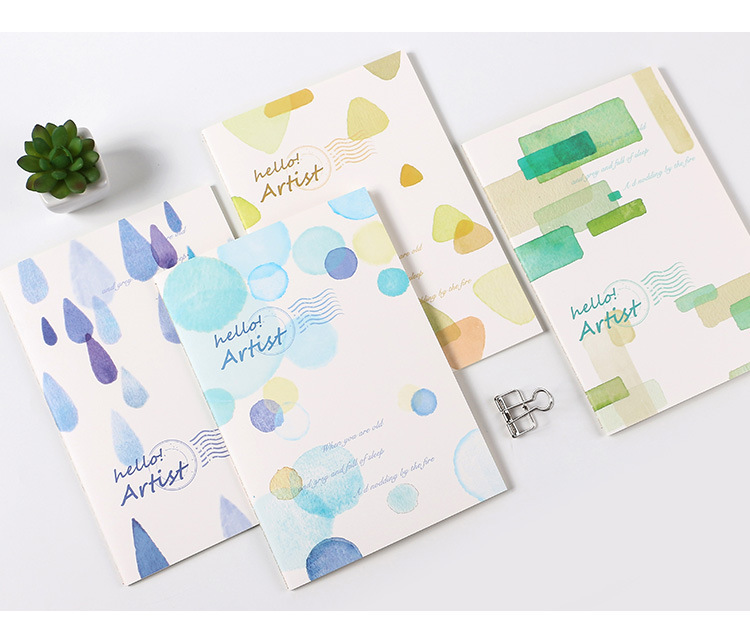 Wholesale of 40 thickened student exercise notebooks, notepads and notebooks in the Korean version of Senmu B5 car line book pic 17