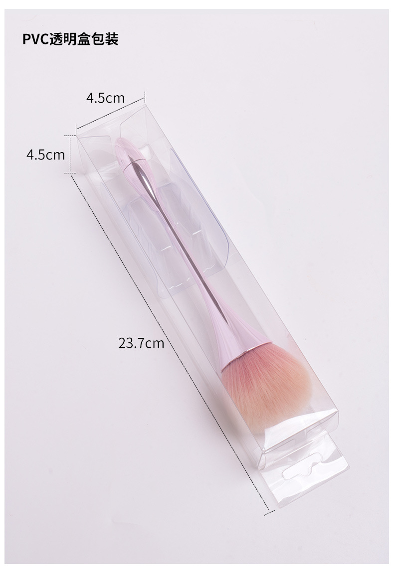 New colorful single-stem mini Waist makeup brush, large loose brush, nail dust makeup brush, beauty tools in stock for wholesale pic 17