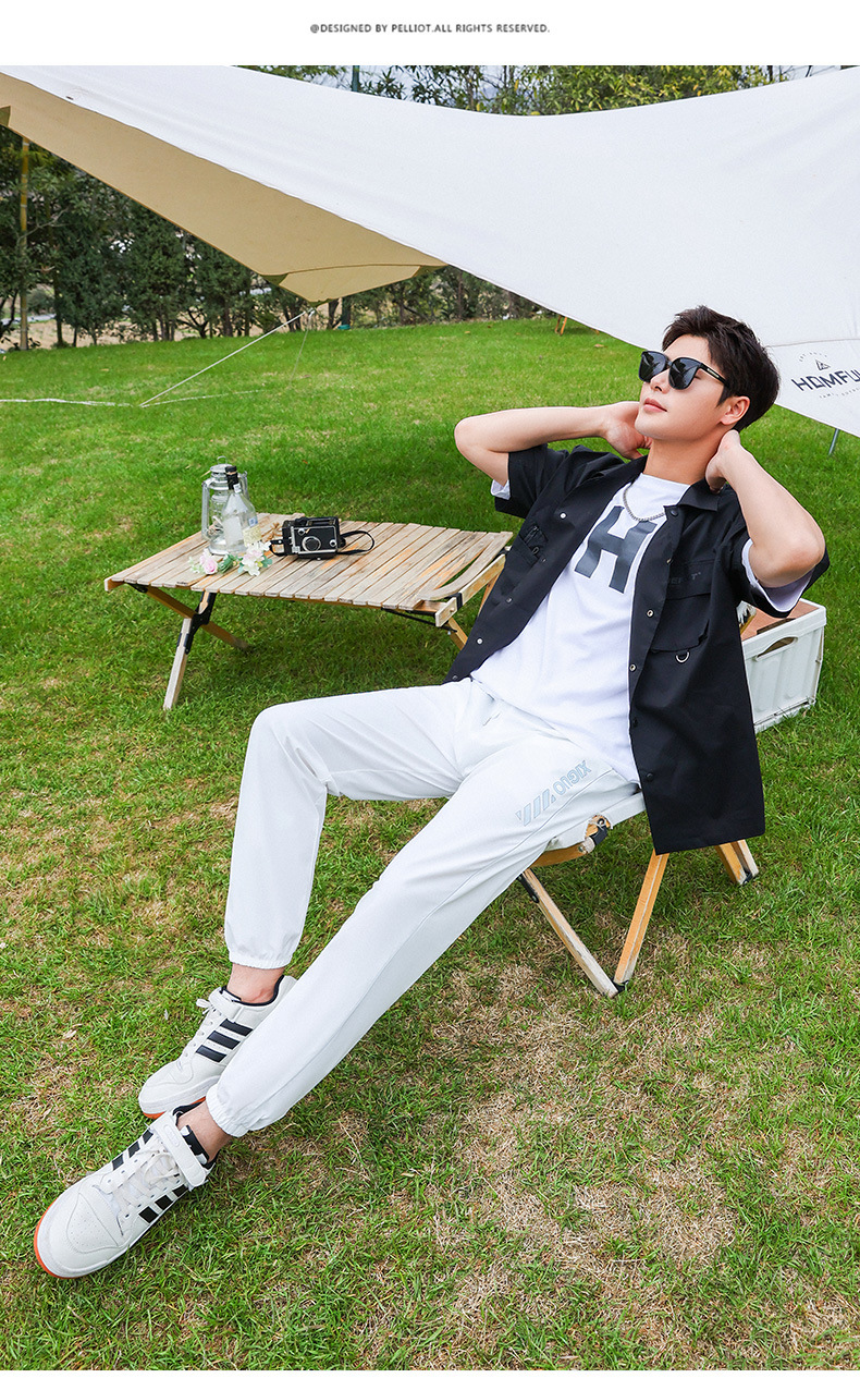 夏季可乐速冰裤女防污防紫外线速干舒适凉爽透气裤防晒冰丝休闲裤详情18