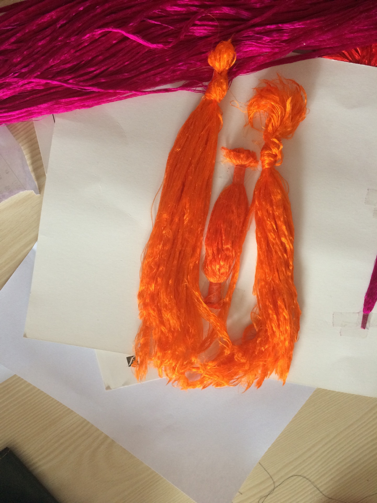 Ethnic style mulberry silk thread, hand-embroidered velvet thread, silk thread, velvet embroidery thread, silk thread, embroidery thread pic 32