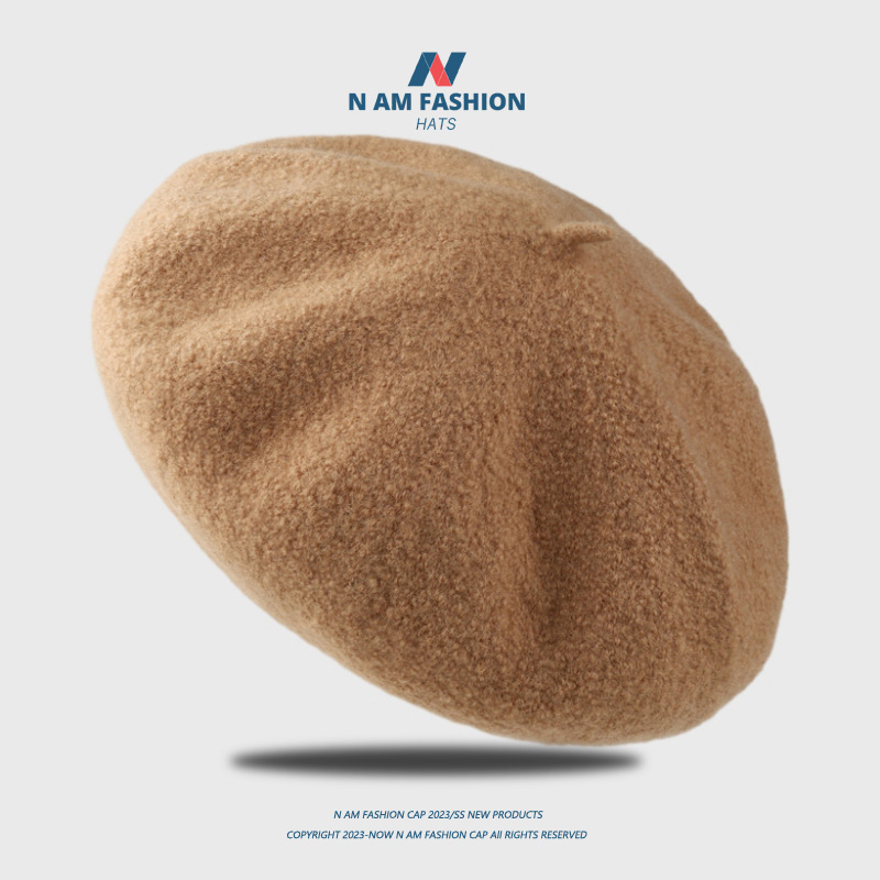 The British retro wool beret is a versatile choice for women in autumn and winter. The Korean version of the fashionable and trendy round face matching beret is now available in other categories pic 1