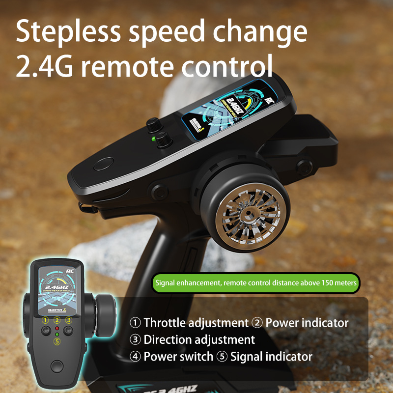 跨境新品 1：18 无刷遥控 高速车 2.4G全比例 越野玩具车  rc car详情11