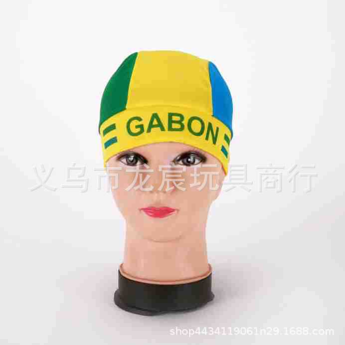 厂家直供世界杯加蓬球迷帽 各国海盗帽 各国国旗帽 针织帽详情2