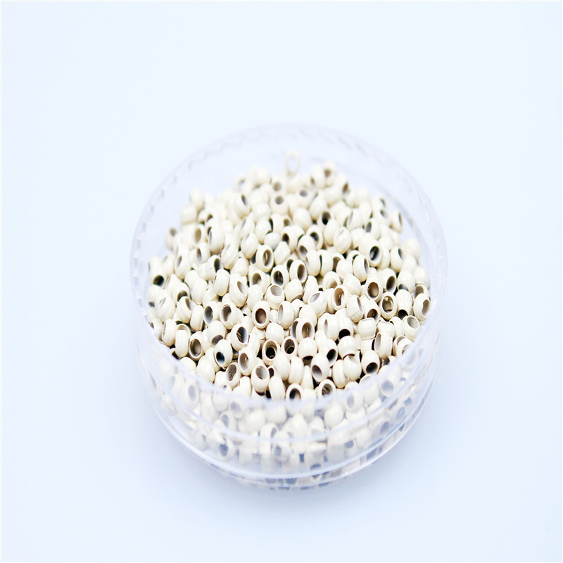 nano small hair extension rings, large quantities of hair extension clips, wholesale from superior hair extension tools, silicone hair extension clips Nano rings pic 5