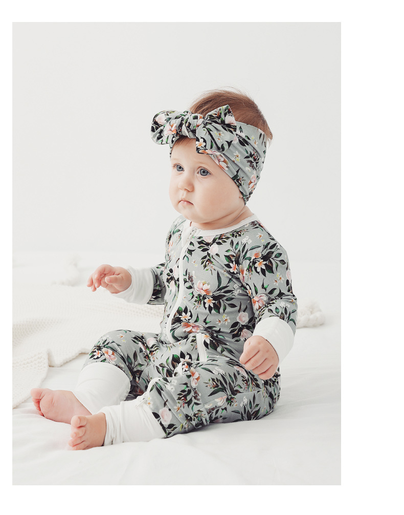 聚升服装外贸bamboo竹纤维宝宝连体衣春秋长袖双拉链婴儿睡衣爬服详情27