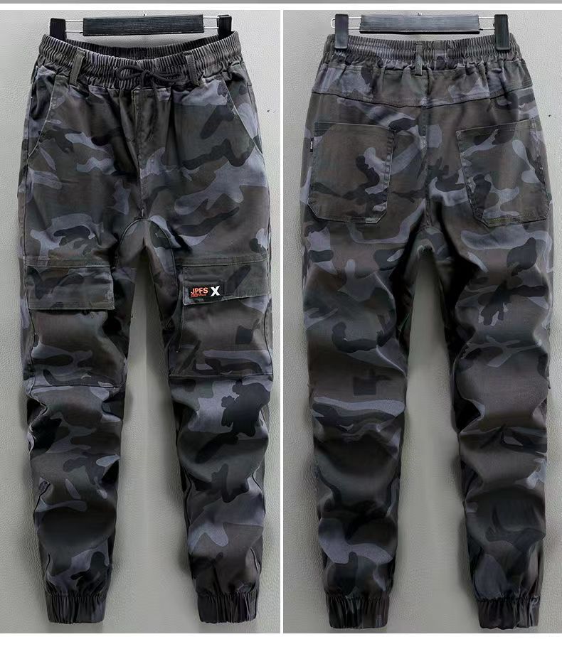 厂家批发春秋工作服弹力工装汽修户外耐脏电焊劳保防烫迷彩服套装详情43