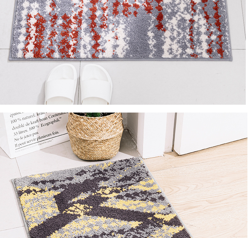 大达地垫房间门口浴室吸水家居入户脚垫卫浴垫子家用卧室地毯详情28