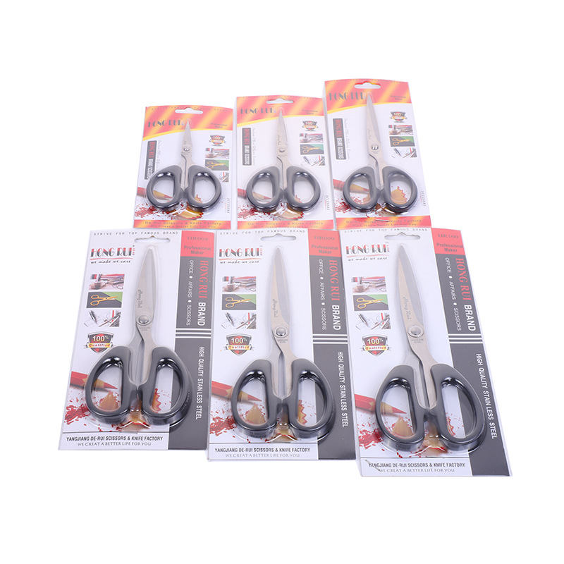俄罗斯热卖 厨房办公学生裁纸大号裁缝纫剪不锈钢剪刀 家用裁缝剪详情4