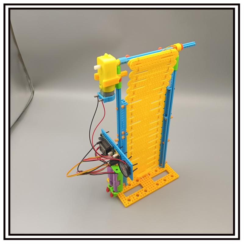 可编程卷闸门 智能语音识别图形化编程套件DIY科技小制作创客教育详情2
