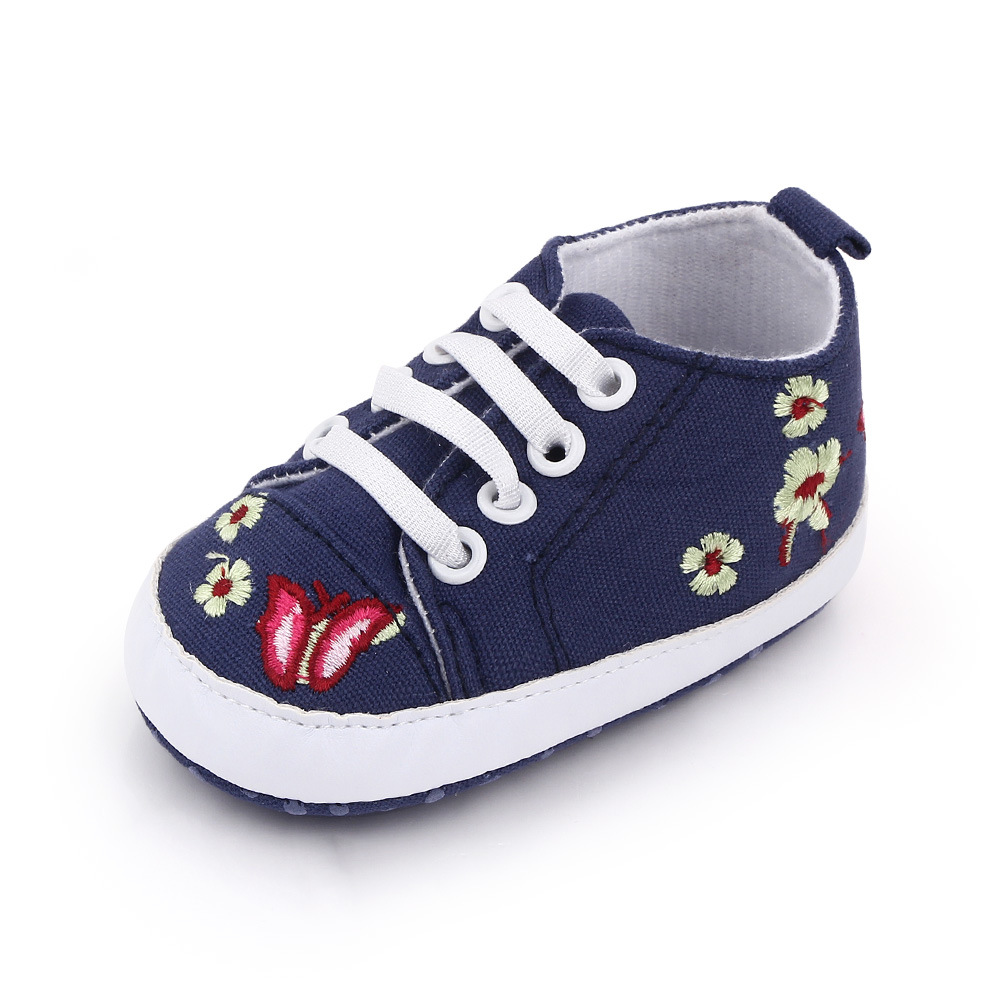 baby shoes Baby shoes Embroidered 0-1 year old baby soft-soled walking shoes Early education shoes 2228 pic 16