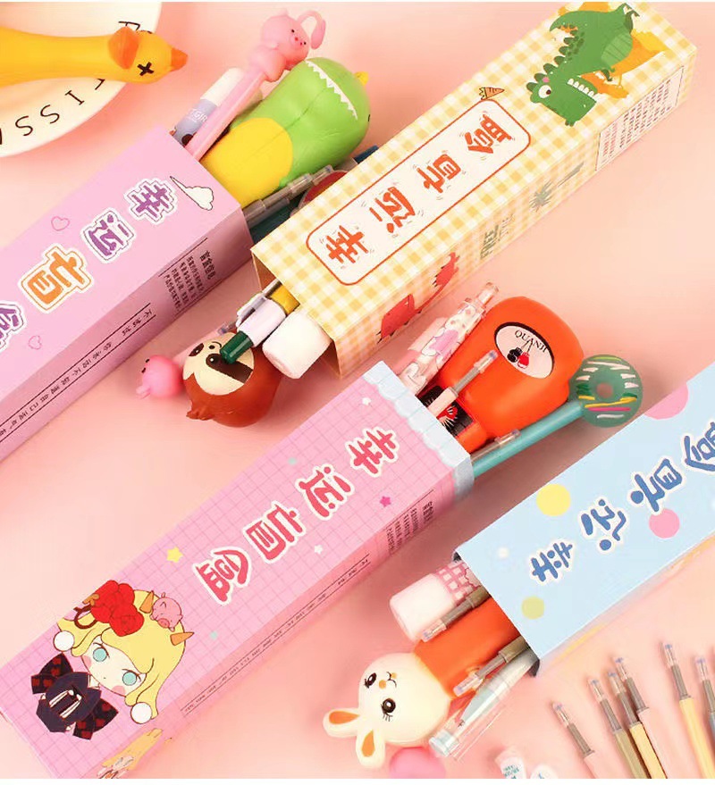 文具盲盒笔学习用品卡通创意儿童开学礼物小学生奖品盲盒文具批发详情7