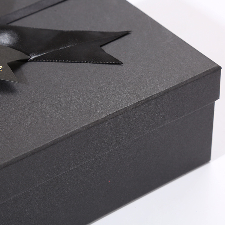 厂家批发长方形礼盒包装盒蝴蝶结大号天地盖鞋包围巾口红可乐礼盒详情3