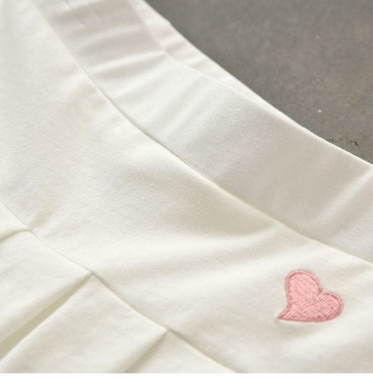 Niñas nuevo estilo versátil falda plisada pantalones vestido de verano para niños con pantalones de seguridad estilo fino falda de medio tamaño para niños pic 17