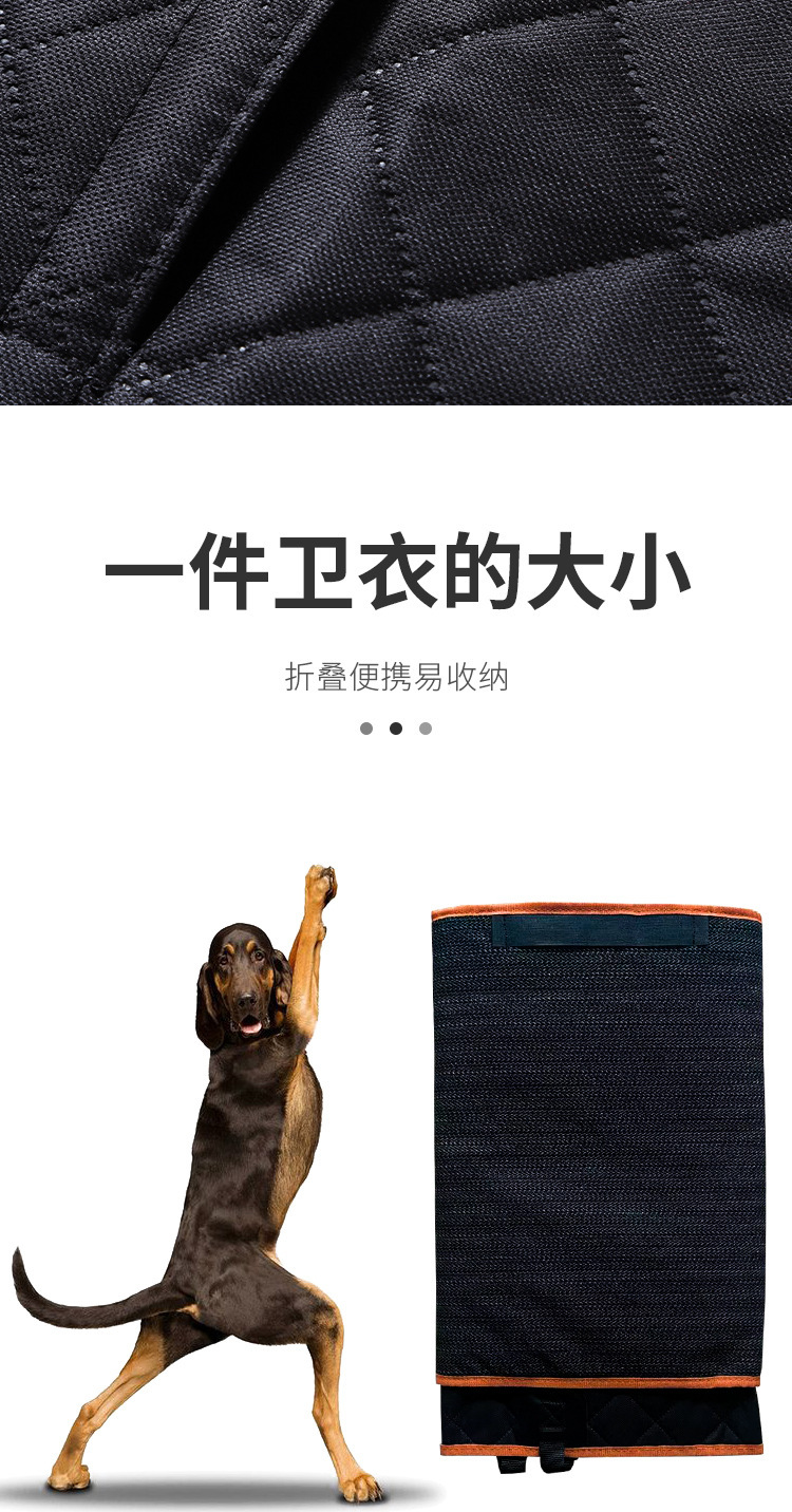 Oxford fabric high-quality and durable pet car mat, scratch-resistant and waterproof portable pet car mat pic 10