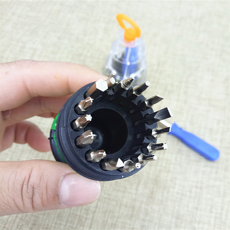 15-in-one multi-functional combination screwdriver set 6016 screwdriver, screwdriver, manual disassembly and maintenance tool screwdriver pic 3