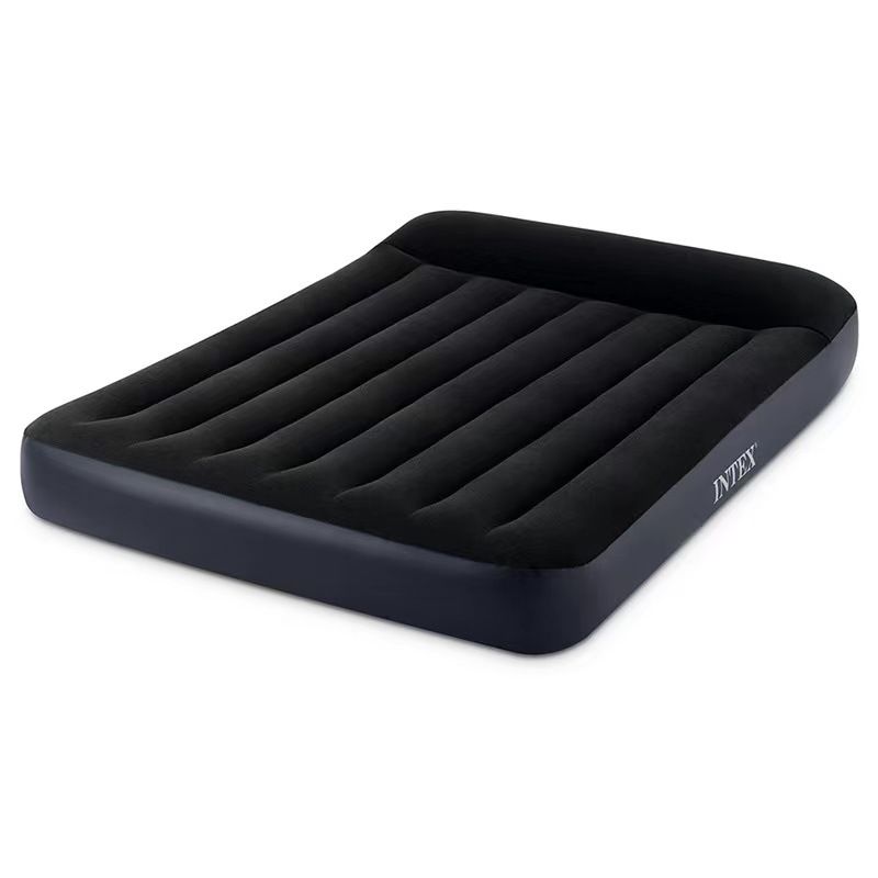 INTEX 64141 Household double portable midday rest Bed, inflatable mattress, simple folding PVC air cushion bed pic 10