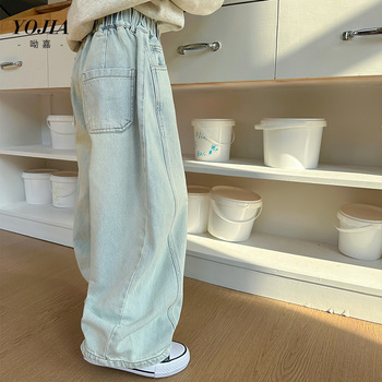 女童T恤春季2025新款韩范修身小女孩连帽上衣儿童长袖春装详情4