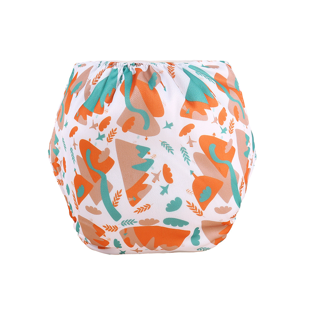New thin, button-printed fabric diapers for babies, washable diaper pants, baby diaper bags and diaper pants pic 4