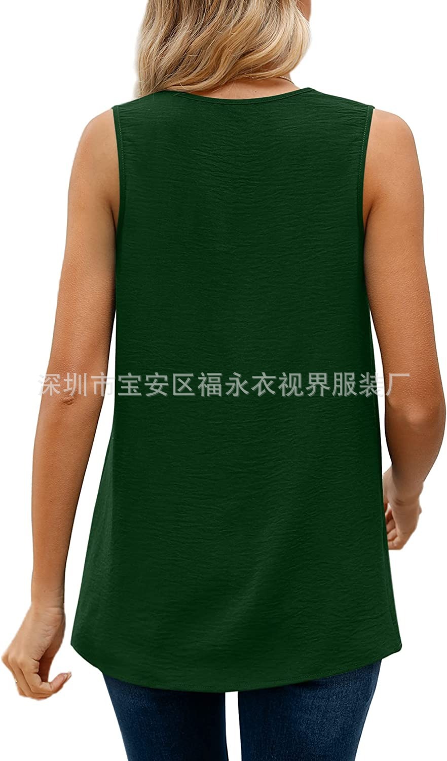 Wiish 2023 Auropean American Auropean Weish Yew Yeark، سترات صغيرة من الثلج من طراز V، من طراز Yew Yew Yeark، قمصان بدون أكمام مختومة pic 18