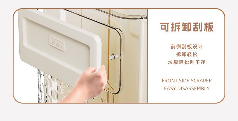 厨房壁挂垃圾桶大号创意折叠家用垃圾桶高颜值垃圾桶橱柜悬挂详情10