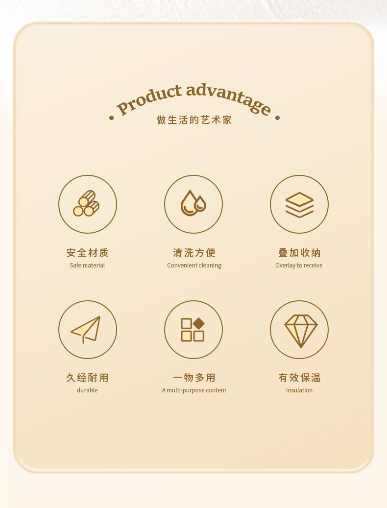 日式保温饭盒上班族便携带饭午餐盒带盖汤碗简约汤盒微波炉便当盒详情2