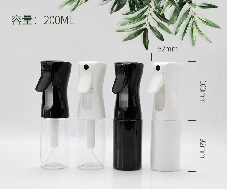 In stock: 200ml, 300ml, 500ml fine atomization continuous spray bottles, high-pressure spray bottles for makeup and hydration pic 2