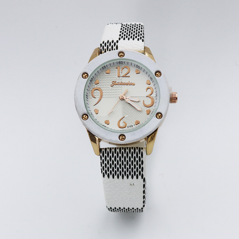 2024新款复古手表女学生石英表时尚休闲潮流皮表外贸简约气质女表详情5