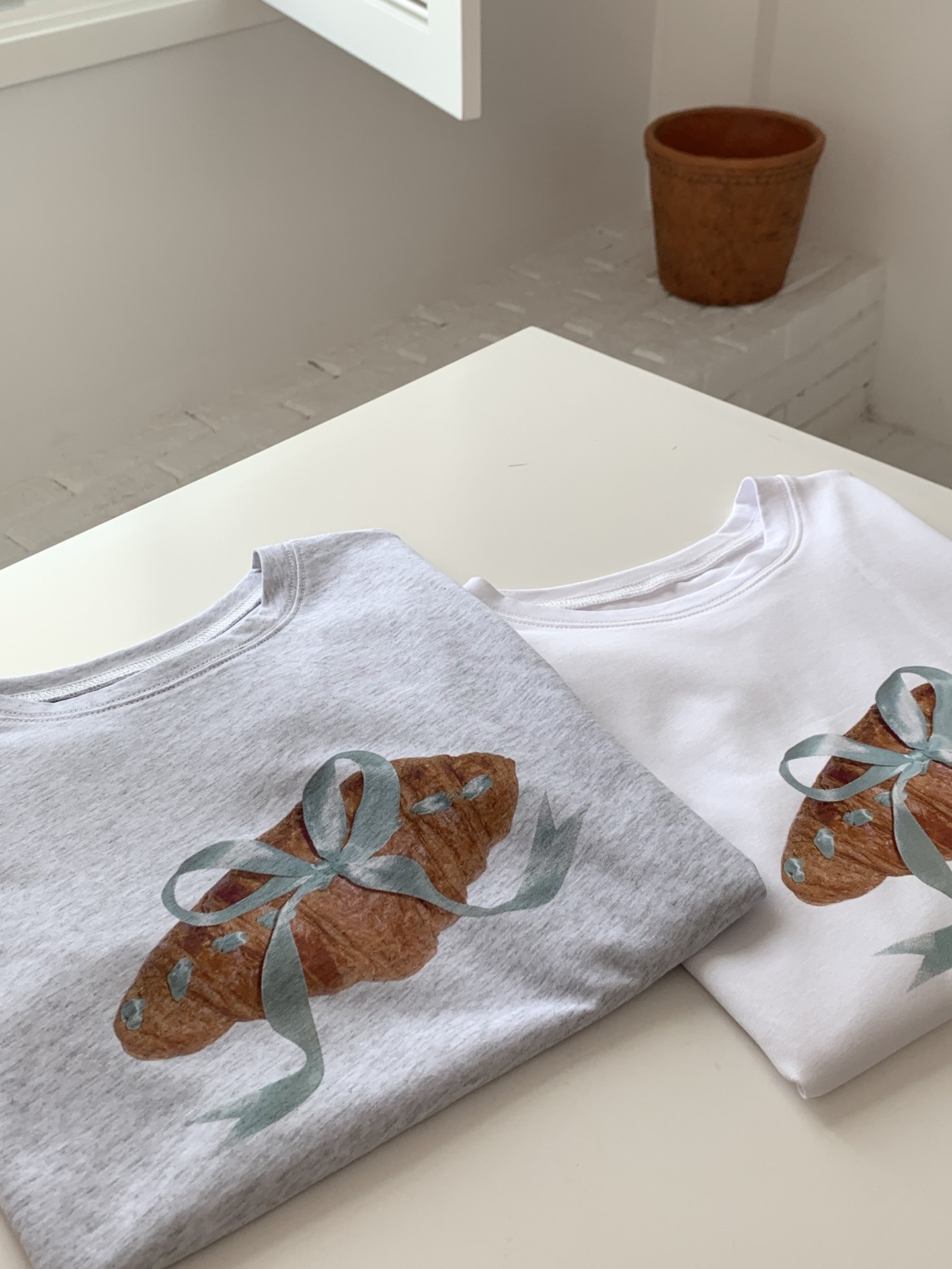 现货 高品质宽松T恤女春夏上衣正肩纯棉短袖夏季设计感韩系打底衫详情14