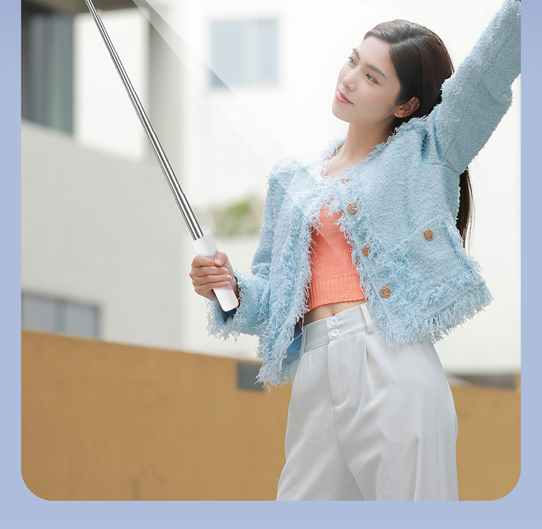 Mobile phone, selfie stick, Bluetooth, Douyin, live streaming, all-in-one retractable portable camera, photography stand, tripod, universal pic 38