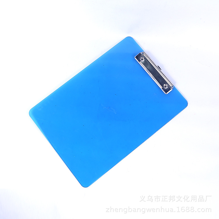 Factory wholesale A4 transparent flat plate holders, writing and copying board holders, writing notes, data organization, file board holders, customized pic 5