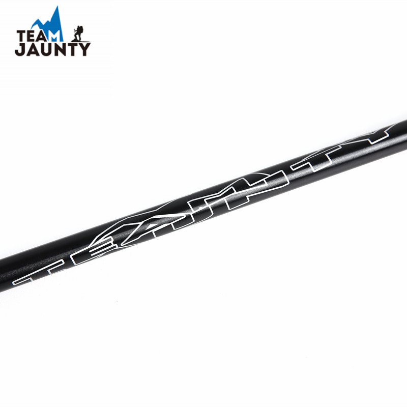 Cross-border 2-piece folding trekking stick set, outdoor hiking stick accessories, double-piece 7075 aluminum alloy pic 10