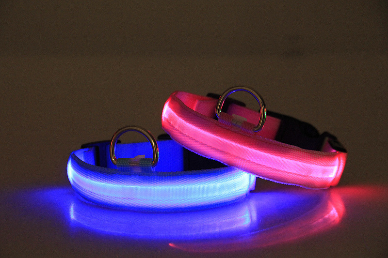 طوق أليف أليف (LED) كلب أليف متوهج (LLD) لديه طوق للكلاب المتوهجة (LLD pic 7